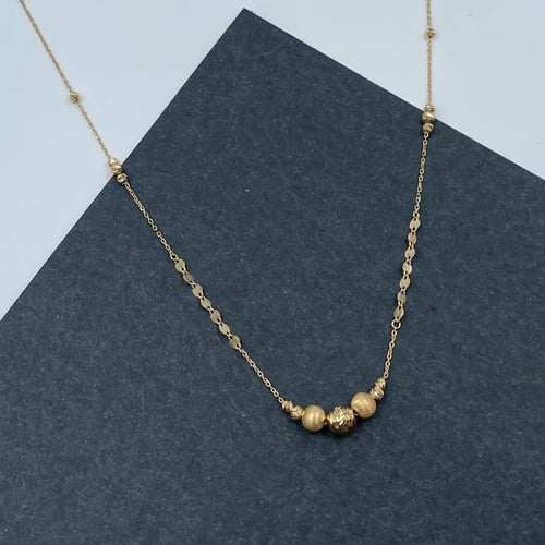 عقد ذهب أصفر عيار 21