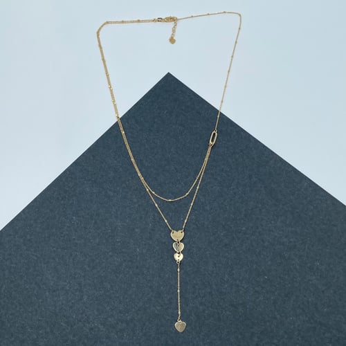 عقد ذهب أصفر عيار 18