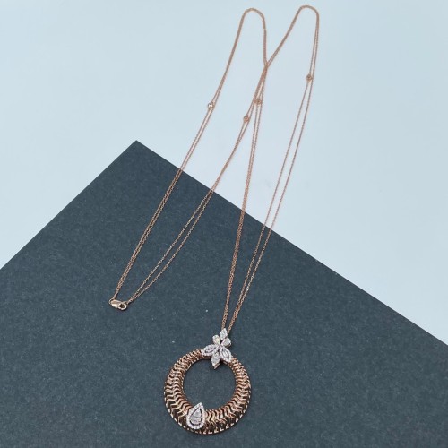 عقد ذهب روز عيار 18