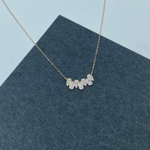 عقد ذهب أصفر عيار 18