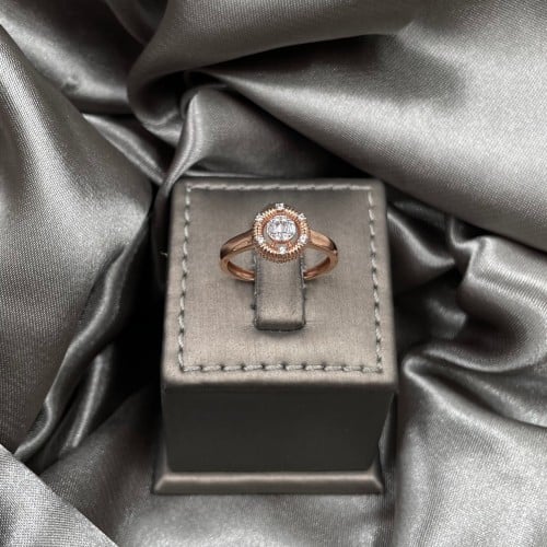 خاتم ذهب روز عيار 18