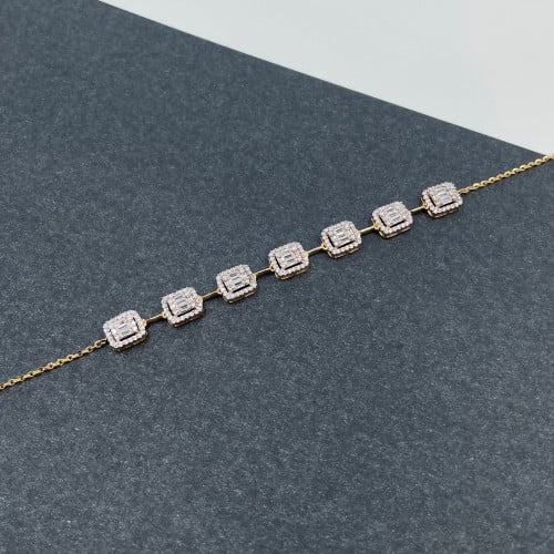 سوارة ذهب أصفر عيار 18