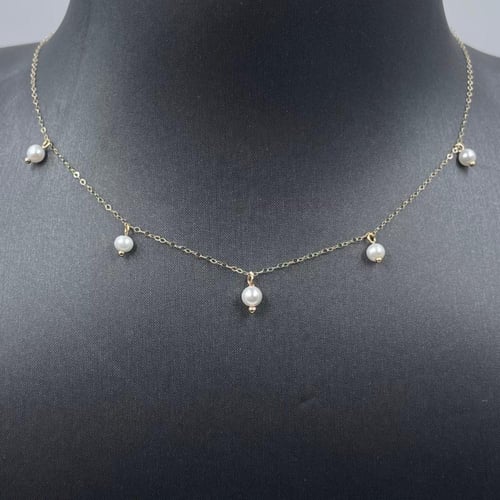 عقد ذهب أصفر عيار 18