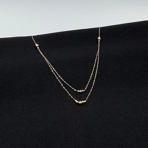 عقد ذهب أصفر عيار 18