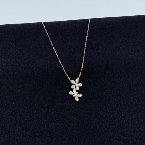 عقد ذهب أصفر عيار 18