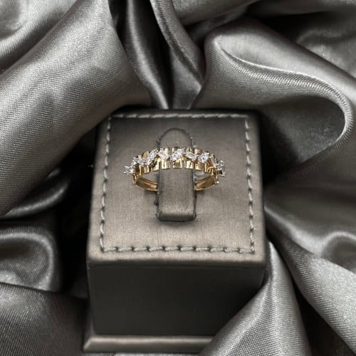 خاتم ذهب أصفر عيار 18