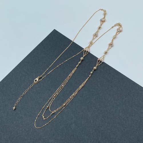 سبحة ذهب مكس عيار 18