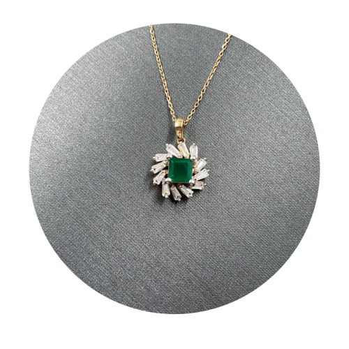 عقد ذهب أصفر عيار 18