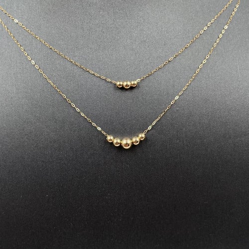 عقد ذهب أصفر عيار 18