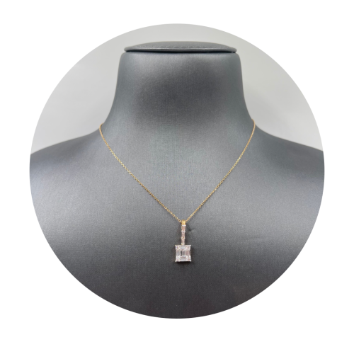 عقد ذهب أصفر عيار 18