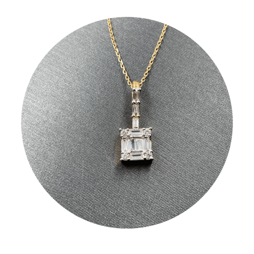 عقد ذهب أصفر عيار 18