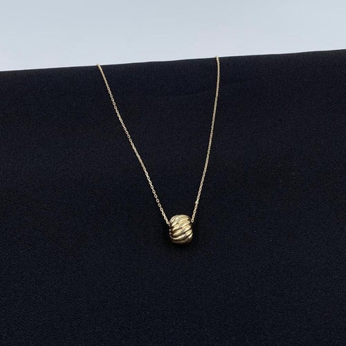 عقد ذهب أصفر عيار 18