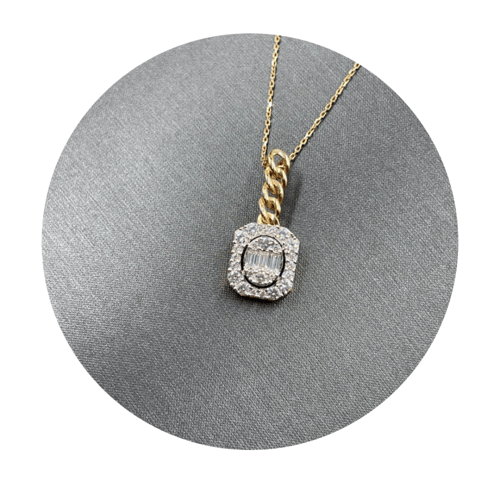 عقد ذهب أصفر عيار 18