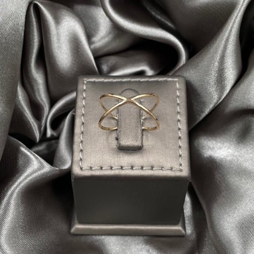 خاتم ذهب أصفر عيار 18