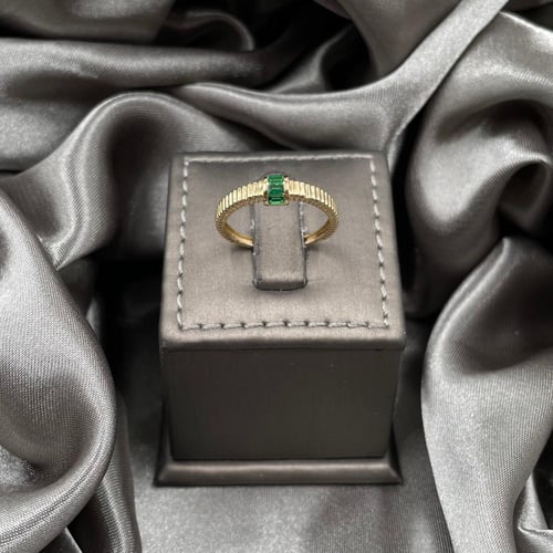 خاتم ذهب أصفر عيار 18