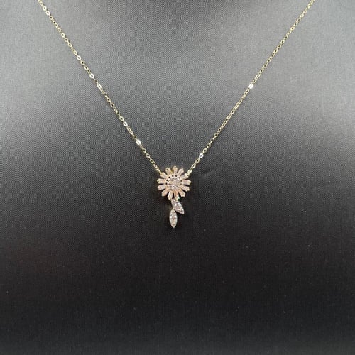 عقد ذهب أصفر عيار 18