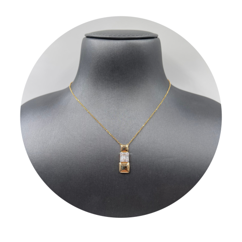 عقد ذهب أصفر عيار 18