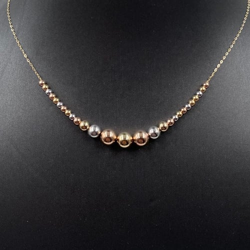 عقد ذهب مكس عيار 18