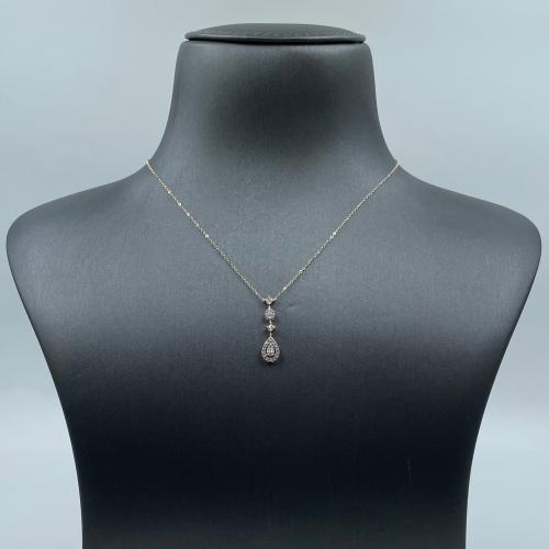 عقد ذهب أصفر عيار 18