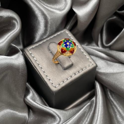 خاتم ذهب أصفر عيار 21