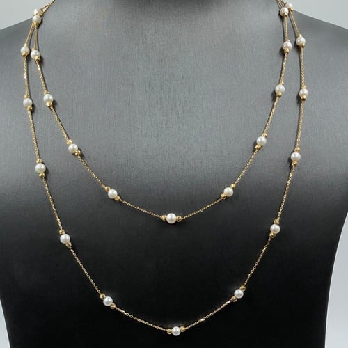 عقد ذهب أصفر عيار 21