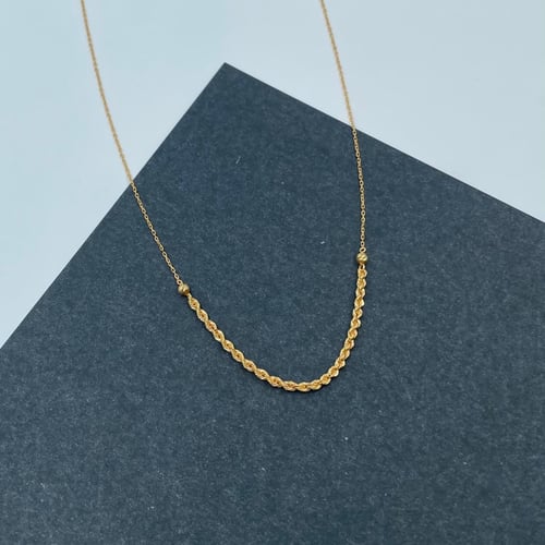 عقد ذهب أصفر عيار 21