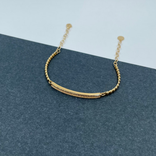 سوارة ذهب أصفر عيار 18