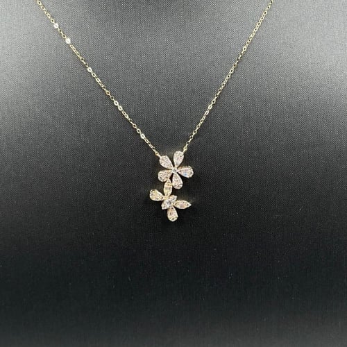 عقد ذهب أصفر عيار 18