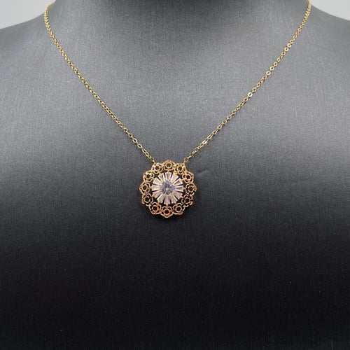 عقد ذهب أصفر عيار 21