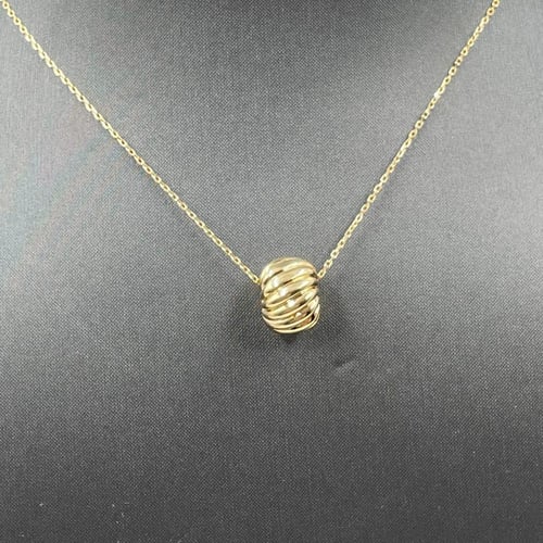 عقد ذهب أصفر عيار 18