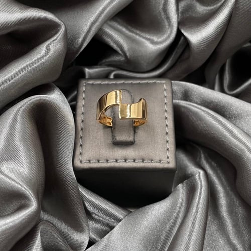 خاتم ذهب أصفر عيار 21