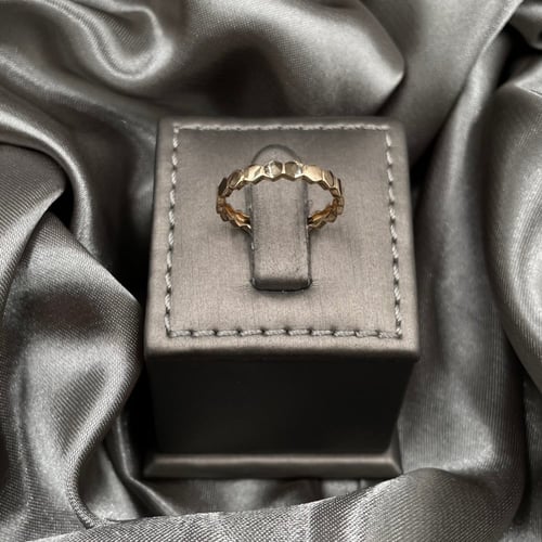 خاتم ذهب أصفر عيار 18