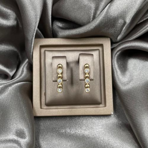 حلق ذهب أصفر عيار 18