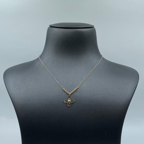 عقد ذهب أصفر عيار 18