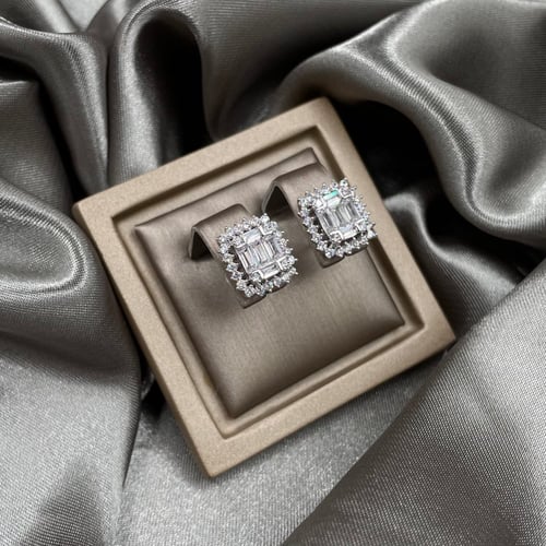 حلق ذهب روز عيار 18