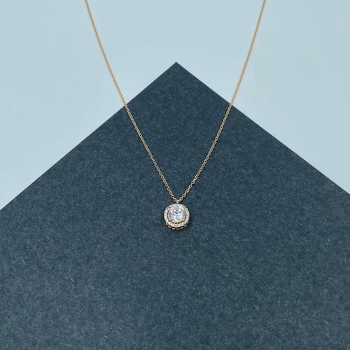 عقد ذهب أصفر عيار 18