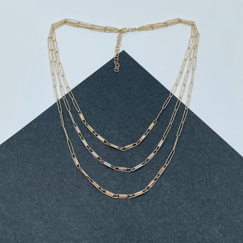 عقد ذهب مكس عيار 18