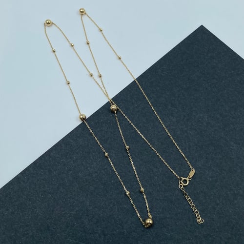 سبحة ذهب أصفر عيار 18