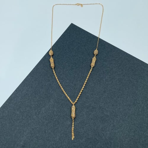 عقد ذهب أصفر عيار 21