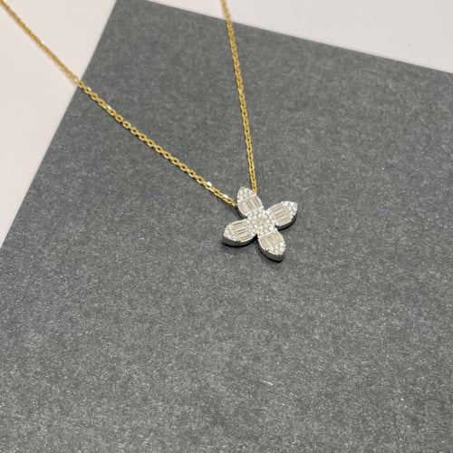 عقد ذهب أصفر عيار 18