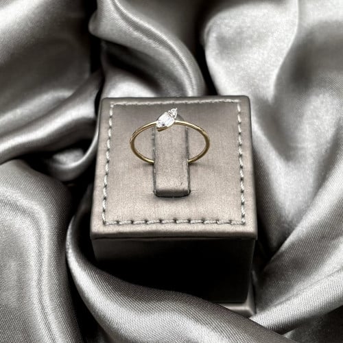 1خاتم ذهب أصفر عيار 18