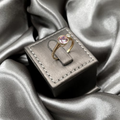 خاتم ذهب أصفر عيار 18