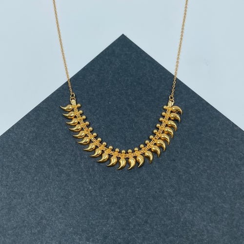 عقد ذهب أصفر عيار 21