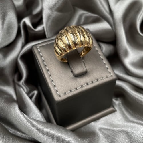 خاتم ذهب أصفر عيار 18