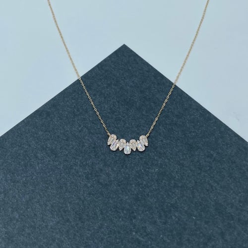 عقد ذهب أصفر عيار 18