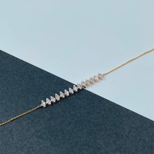 سوارة ذهب أصفر عيار 18