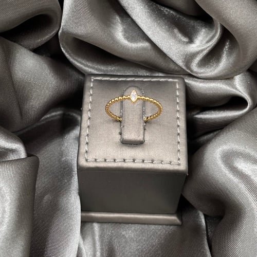 خاتم ذهب أصفر عيار 21