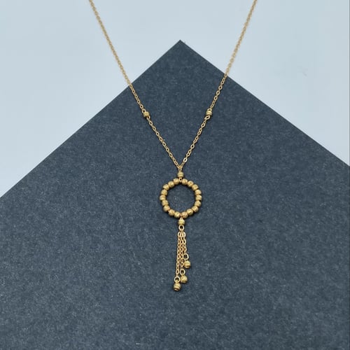 عقد ذهب أصفر عيار 21