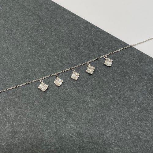 سوارة ذهب أبيض عيار 18