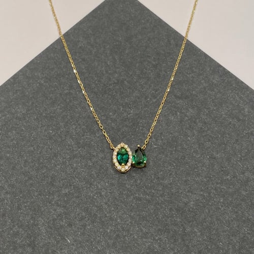 عقد ذهب أصفر عيار 18